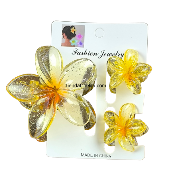 Pirañas Flor - Set de 3 Piezas - Image 9