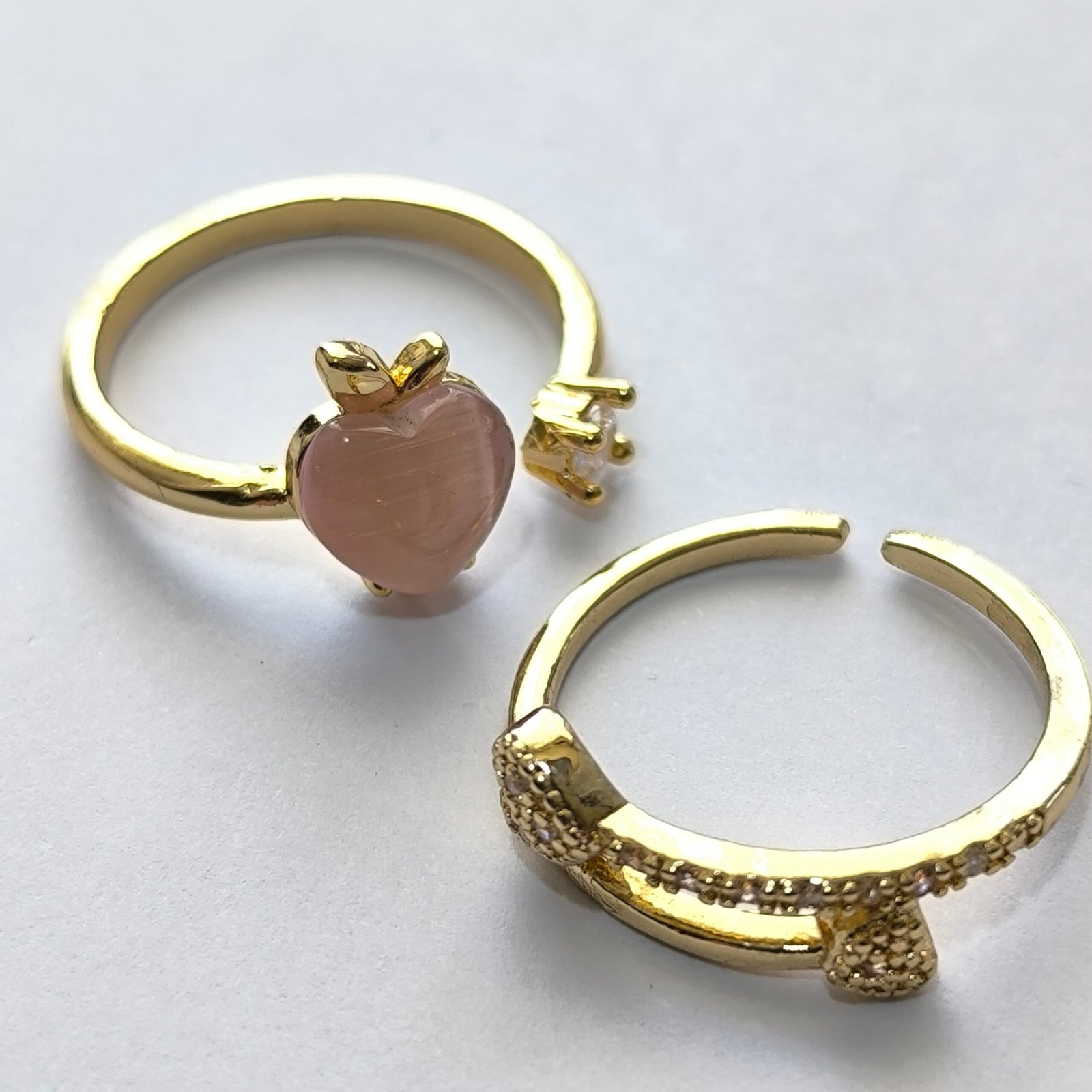 Anillos Dorados de Acero Inoxidable Ajustables para Mujer | Set 100 Diseños Elegantes y Modernos - Image 7