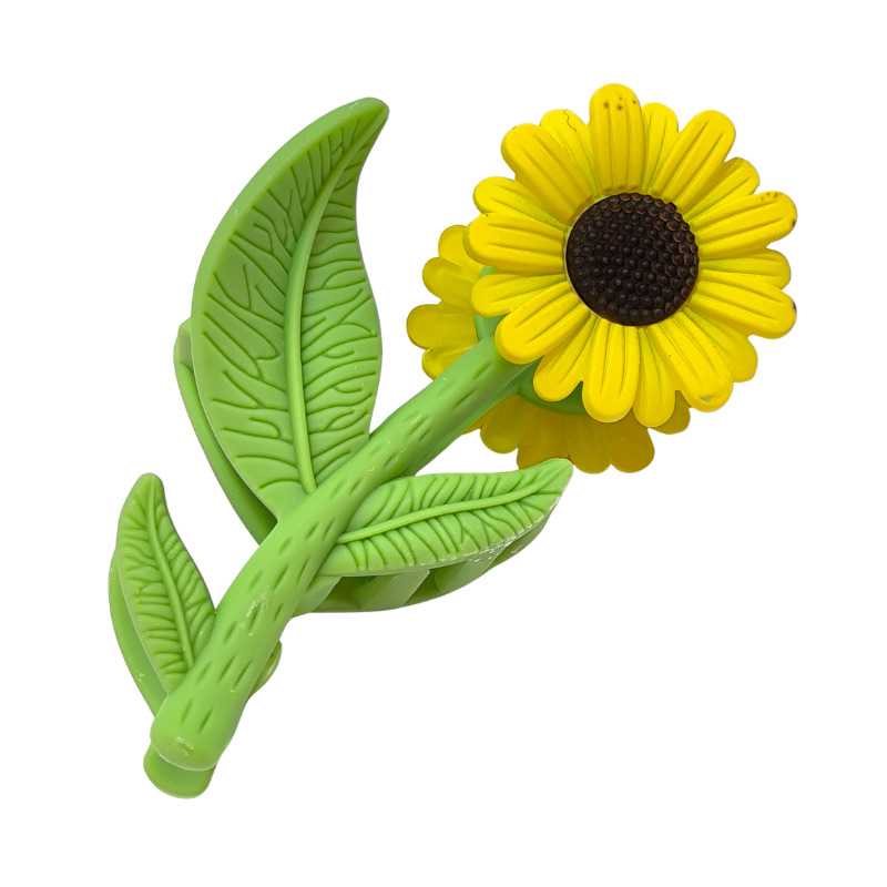 Piraña floral girasol con tallo y hojas | 5 colores - Image 5