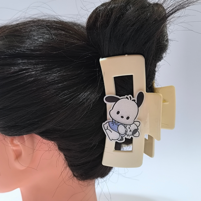 Piraña Rectangular Kawaii Niña | Plástico con Resorte - Image 13