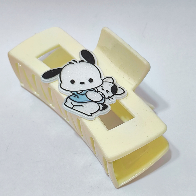 Piraña Rectangular Kawaii Niña | Plástico con Resorte - Image 6