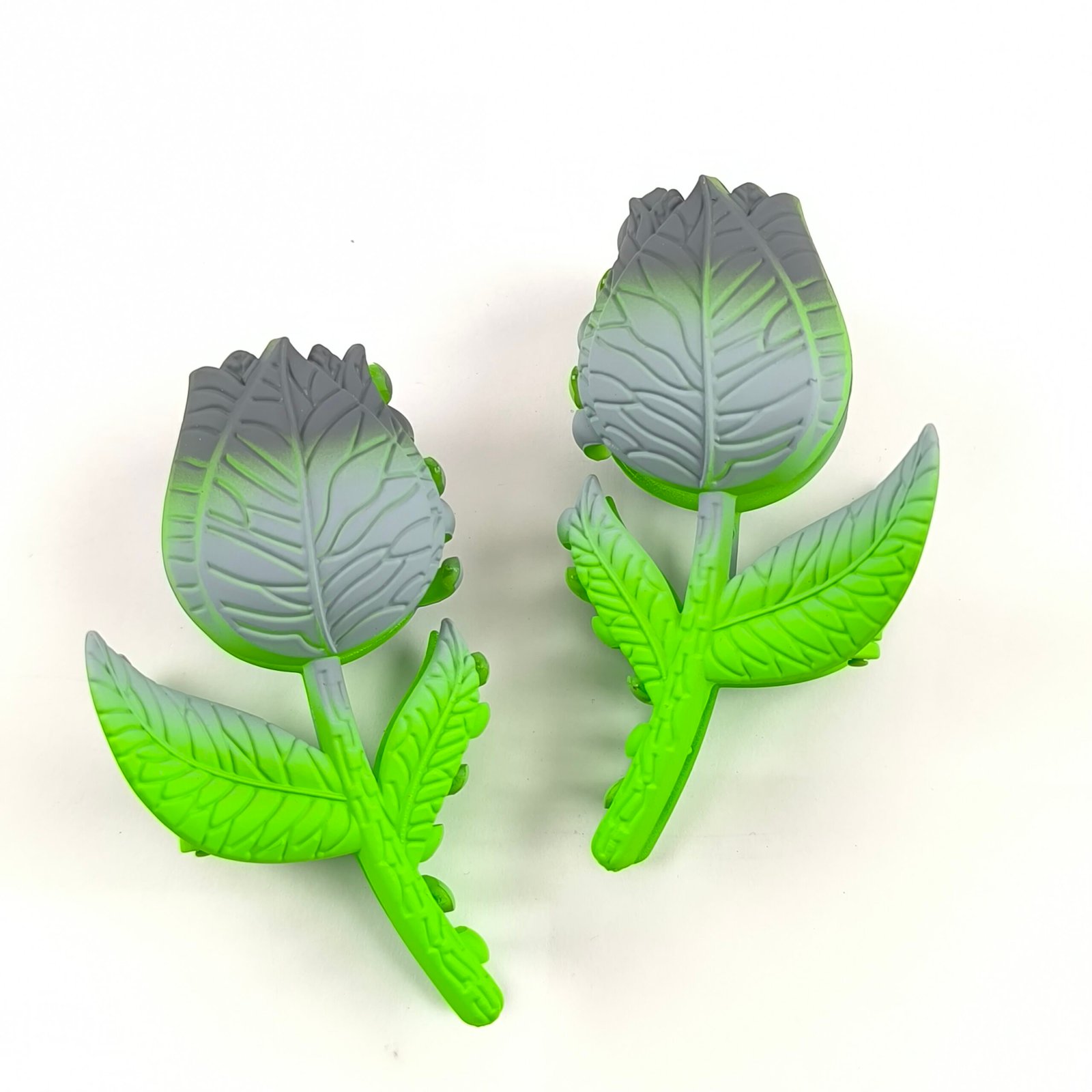 Pirañas Tulipán para Cabello en Colores Vibrantes | Pack 12 Unidades Resistentes y Juveniles - Image 2
